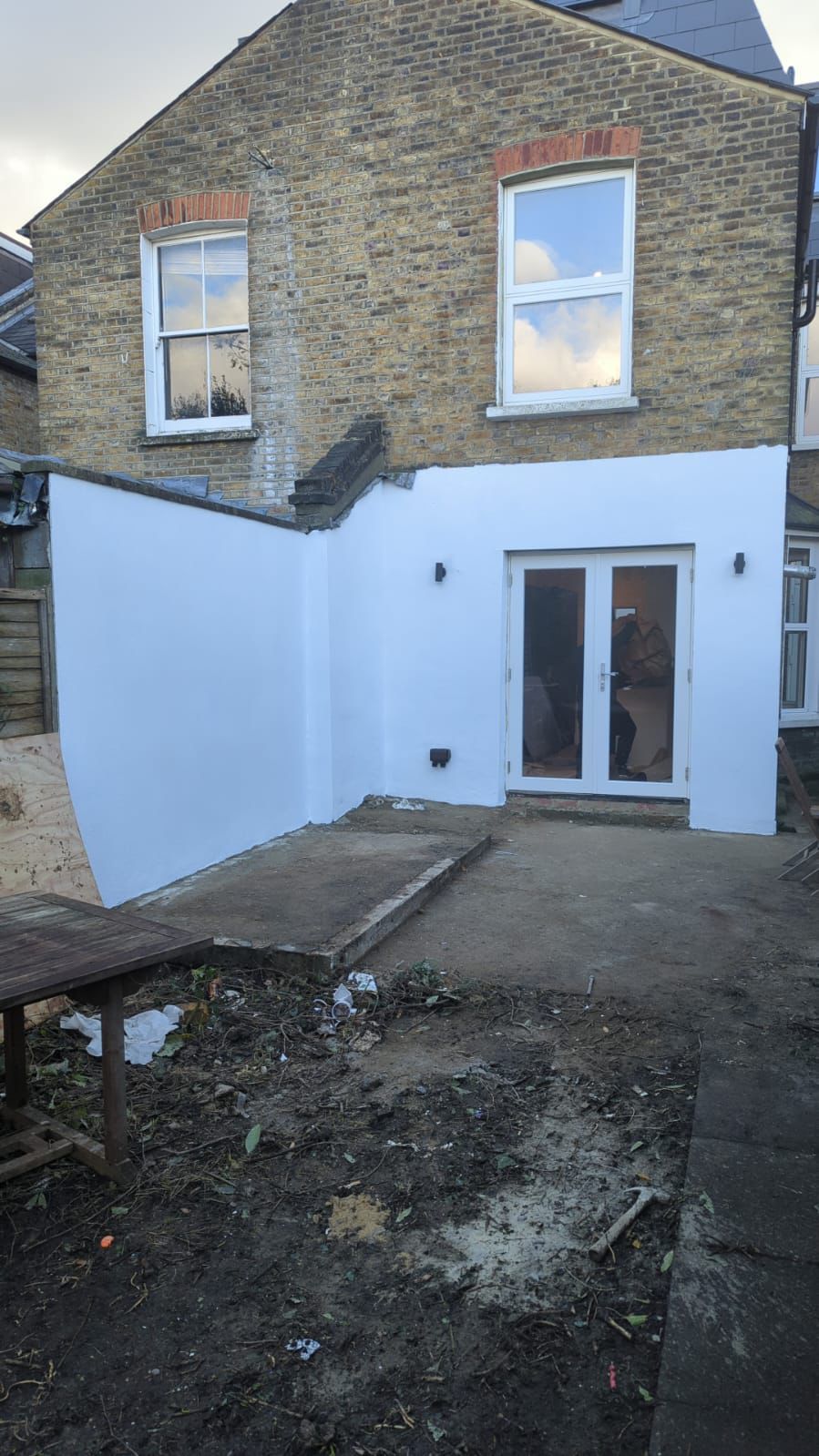 Completed exterior residential work in Surrey.